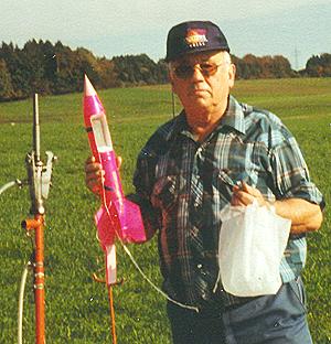 Fallschirmrakete